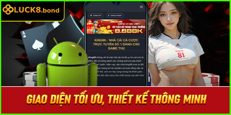 Giao diện tối ưu, thiết kế thông minh