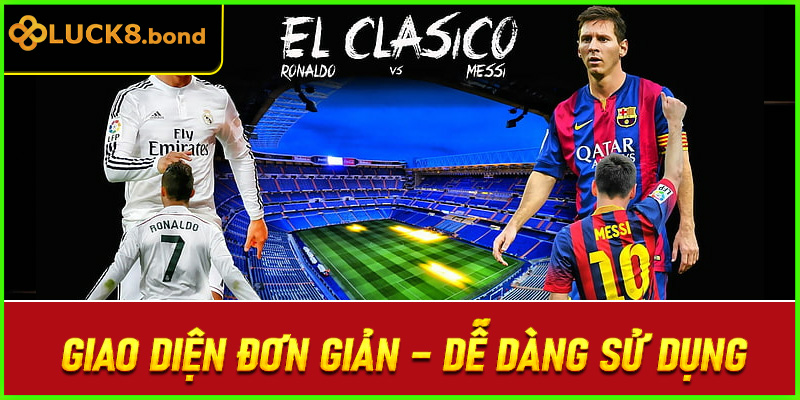 Giao diện đơn giản – dễ dàng sử dụng